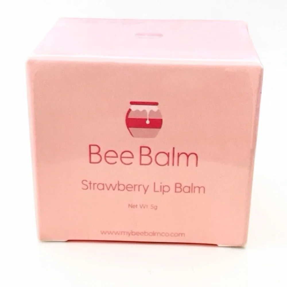 🆕 Bee Balm Strawberry Lip Balm